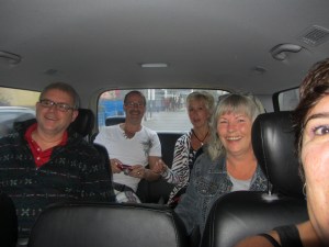 Dave, Coin, Wendy, Carol-Ann and my eye