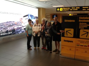 We've landed in Lima